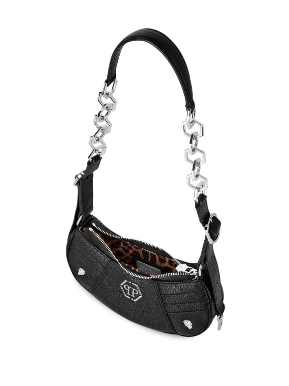 mini leather shoulder bag - 3