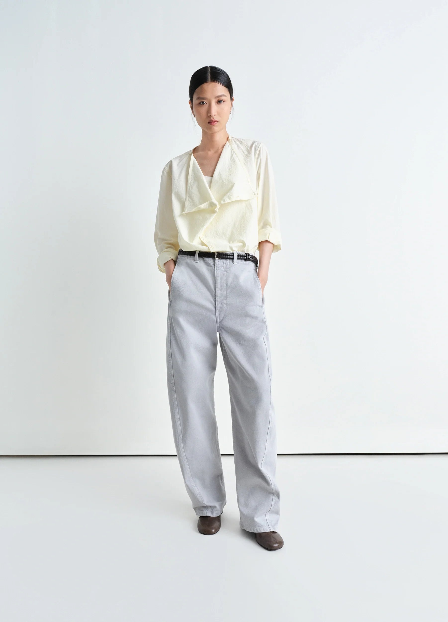 SOFT COLLAR BLOUSE - 5