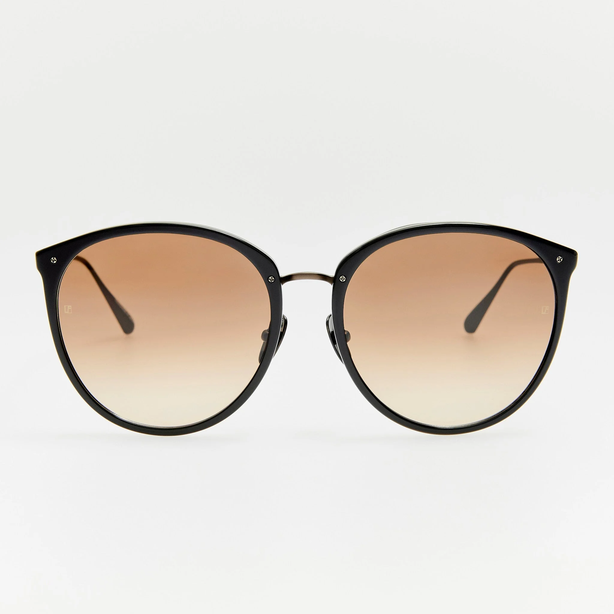 Kings Sunglasses in Matt Nickel and Mocha - 1