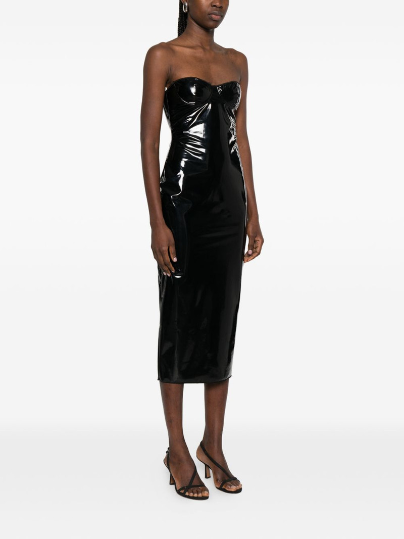 strapless midi dress 3