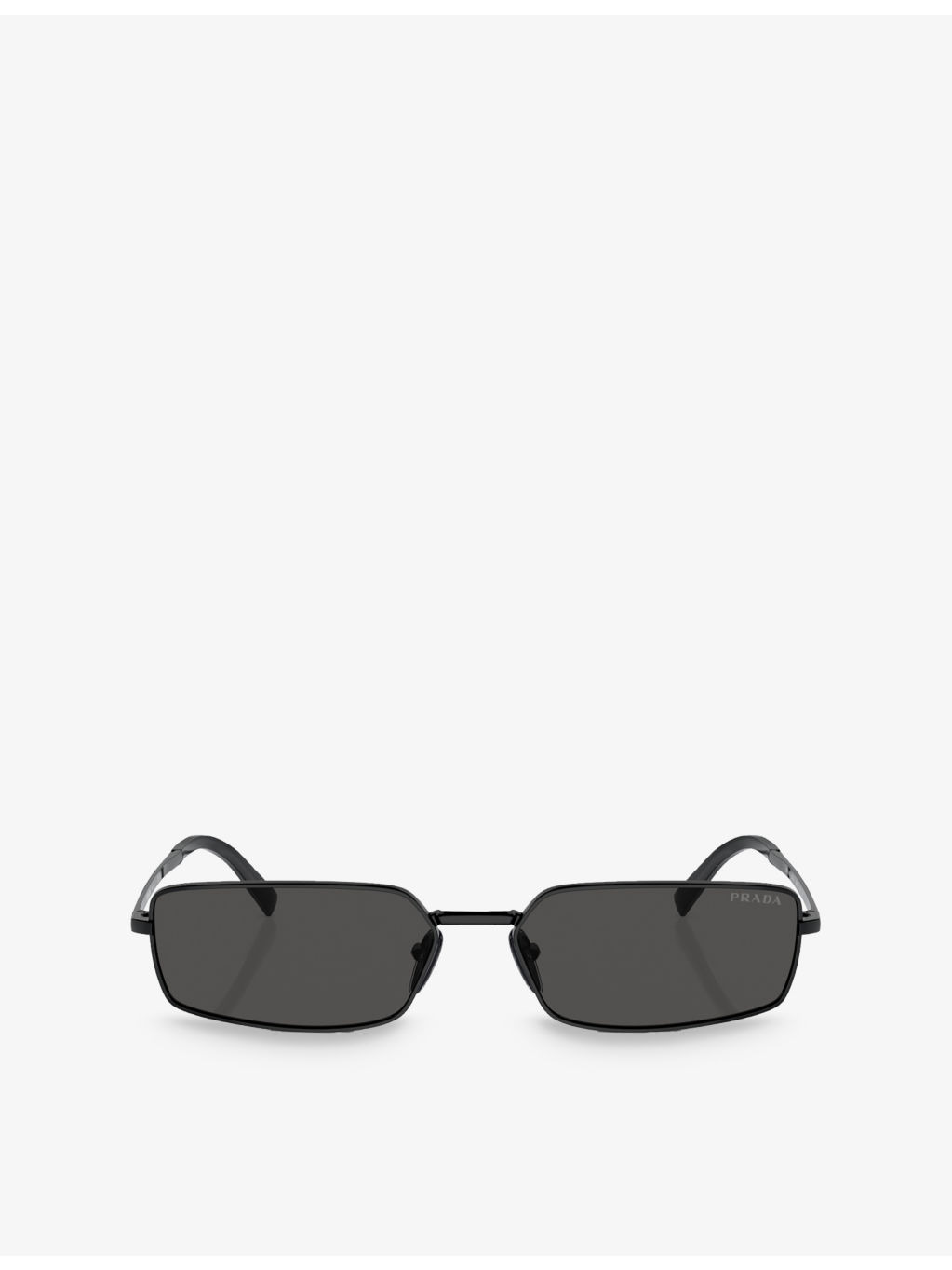 PRA60S rectangle-frame metal sunglasses - 1