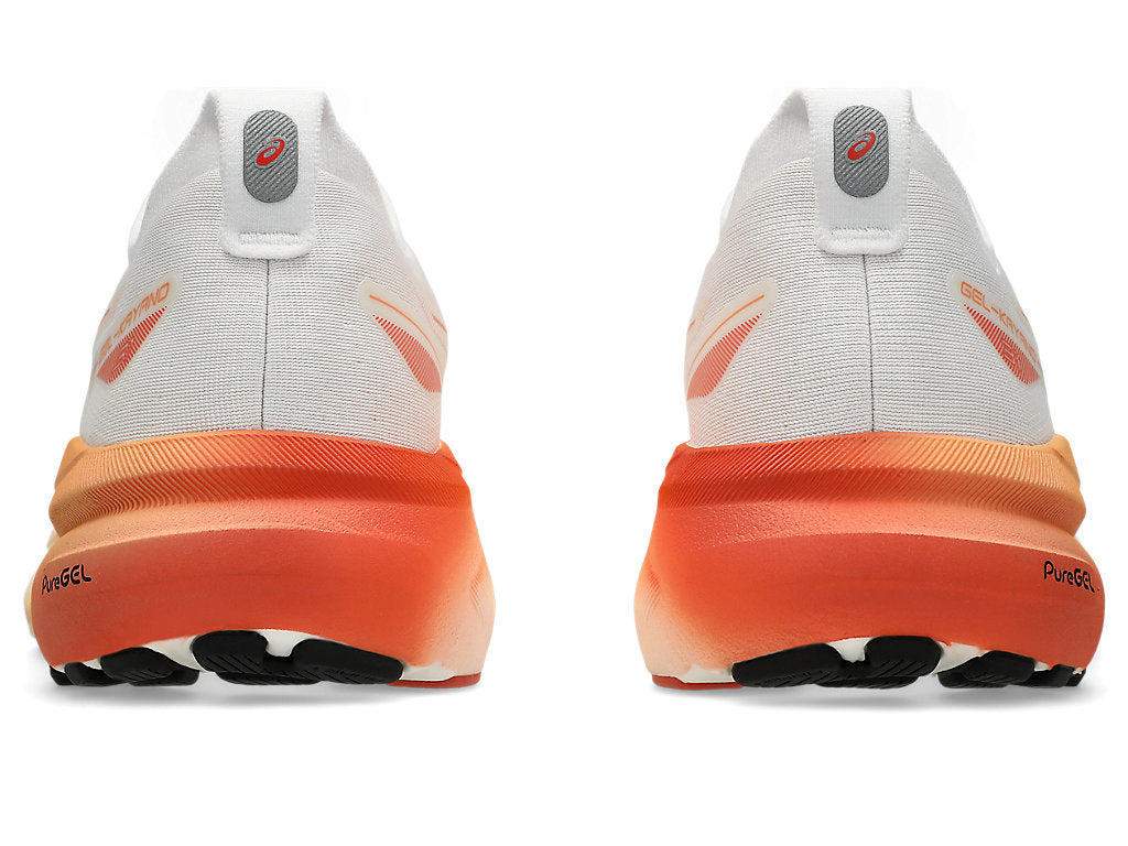 (WMNS) ASICS Gel-Kayano 31 Wide Sneakers 'White Orange' 1012B670-100 - 6