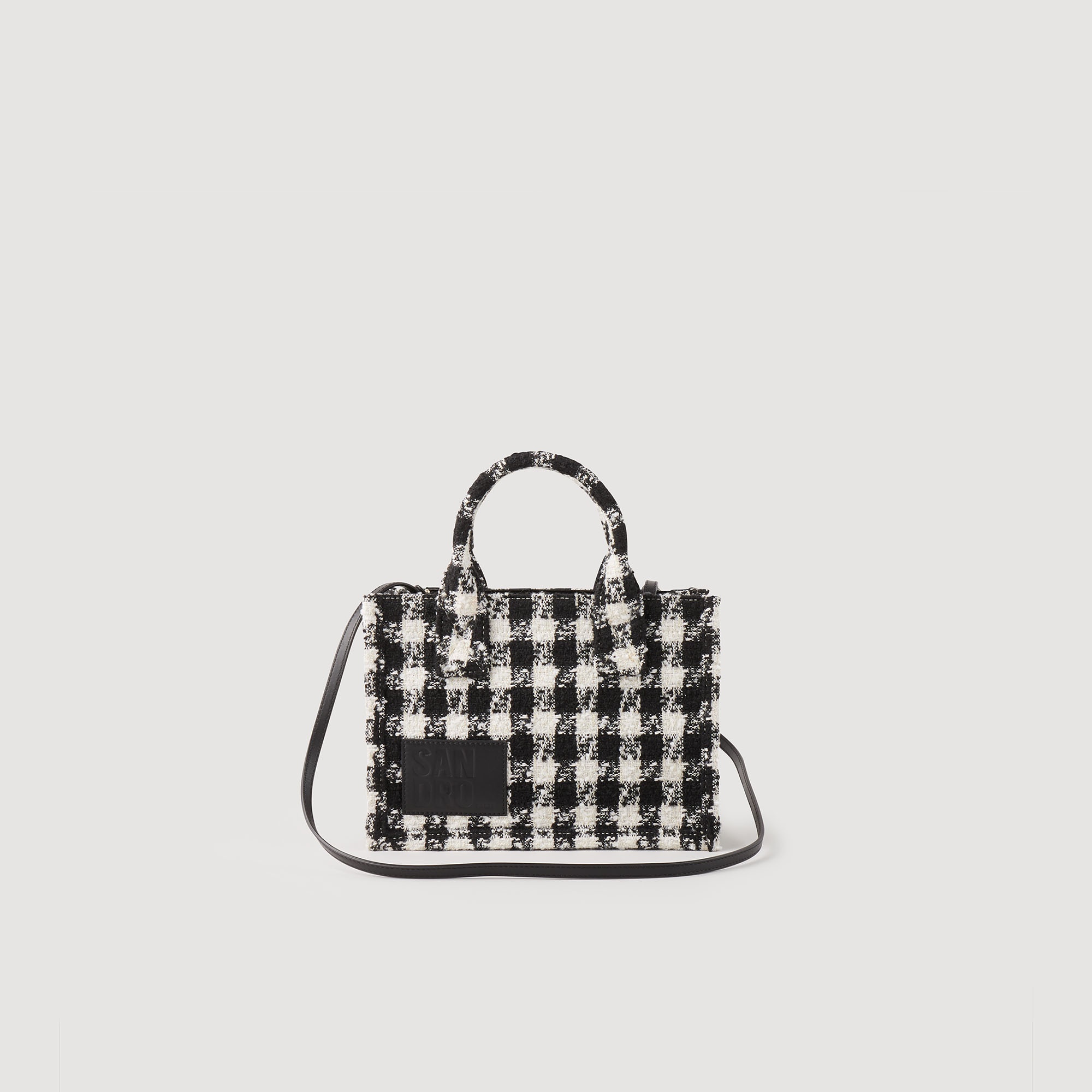Small tweed Kasbah tote bag - 2