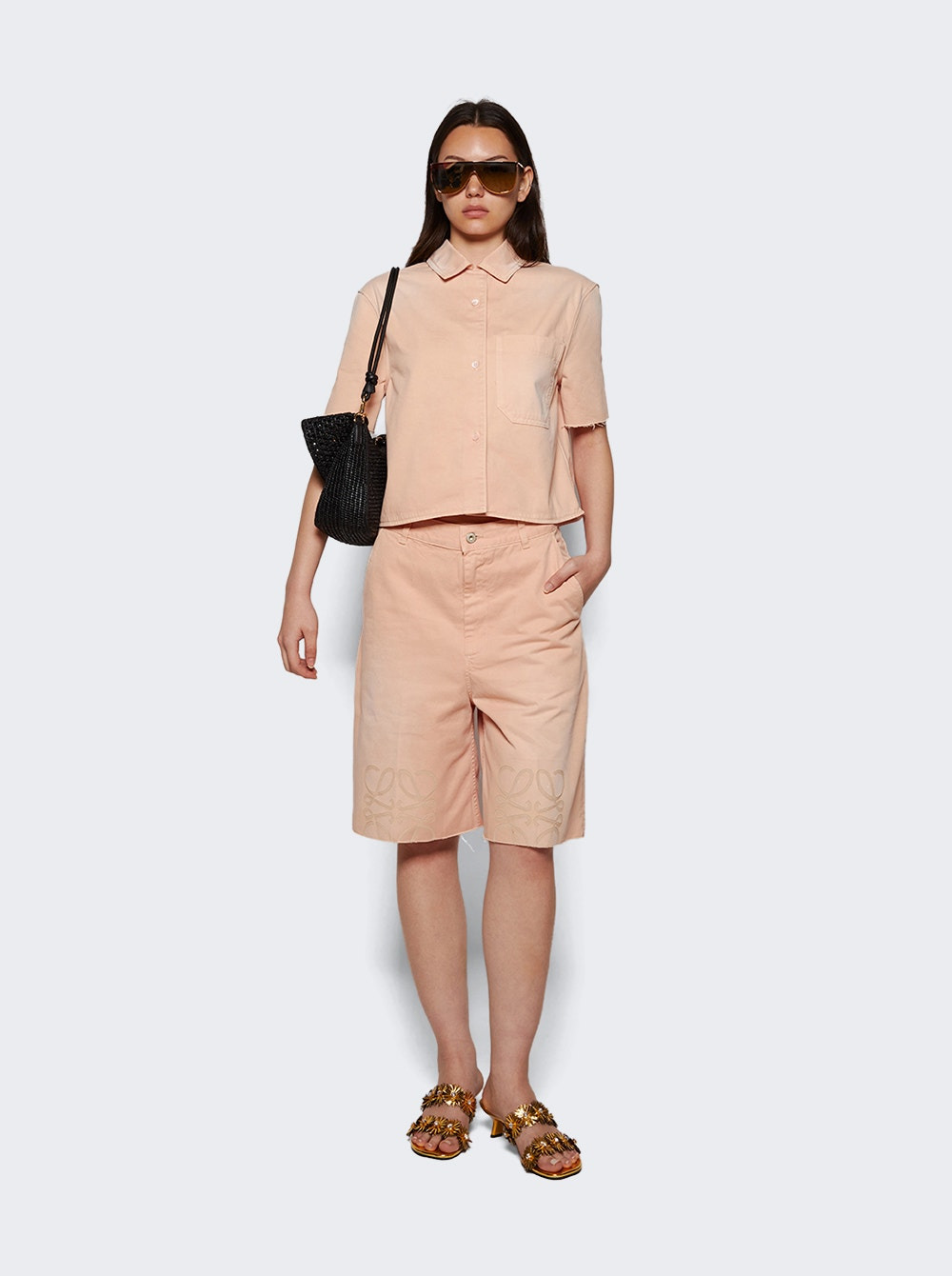 Paula's Ibiza Anagram Shorts Light Pink - 5