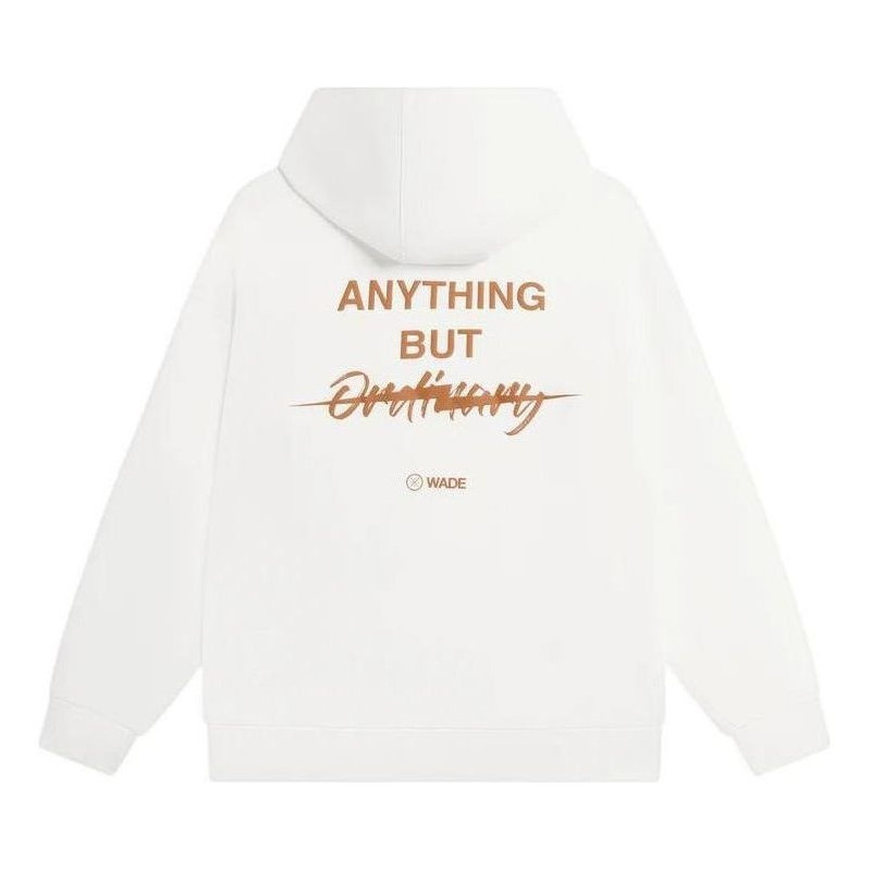 Li-Ning Li-Ning Way Of Wade Graphic Hoodie 'White' AWDSC65-8 outlook