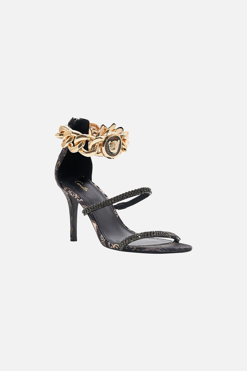 SASKIA CHAIN ANKLET HIGH HEEL SANDAL 3