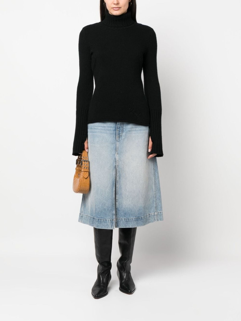 Zadig & Voltaire roll-neck cashmere jumper outlook