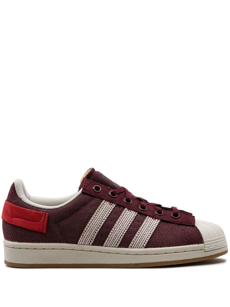 x Parley Superstar "Shadow Red" sneakers - 1