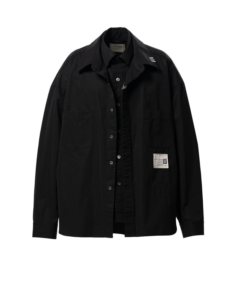 Front Layered Stripe Shirt 17