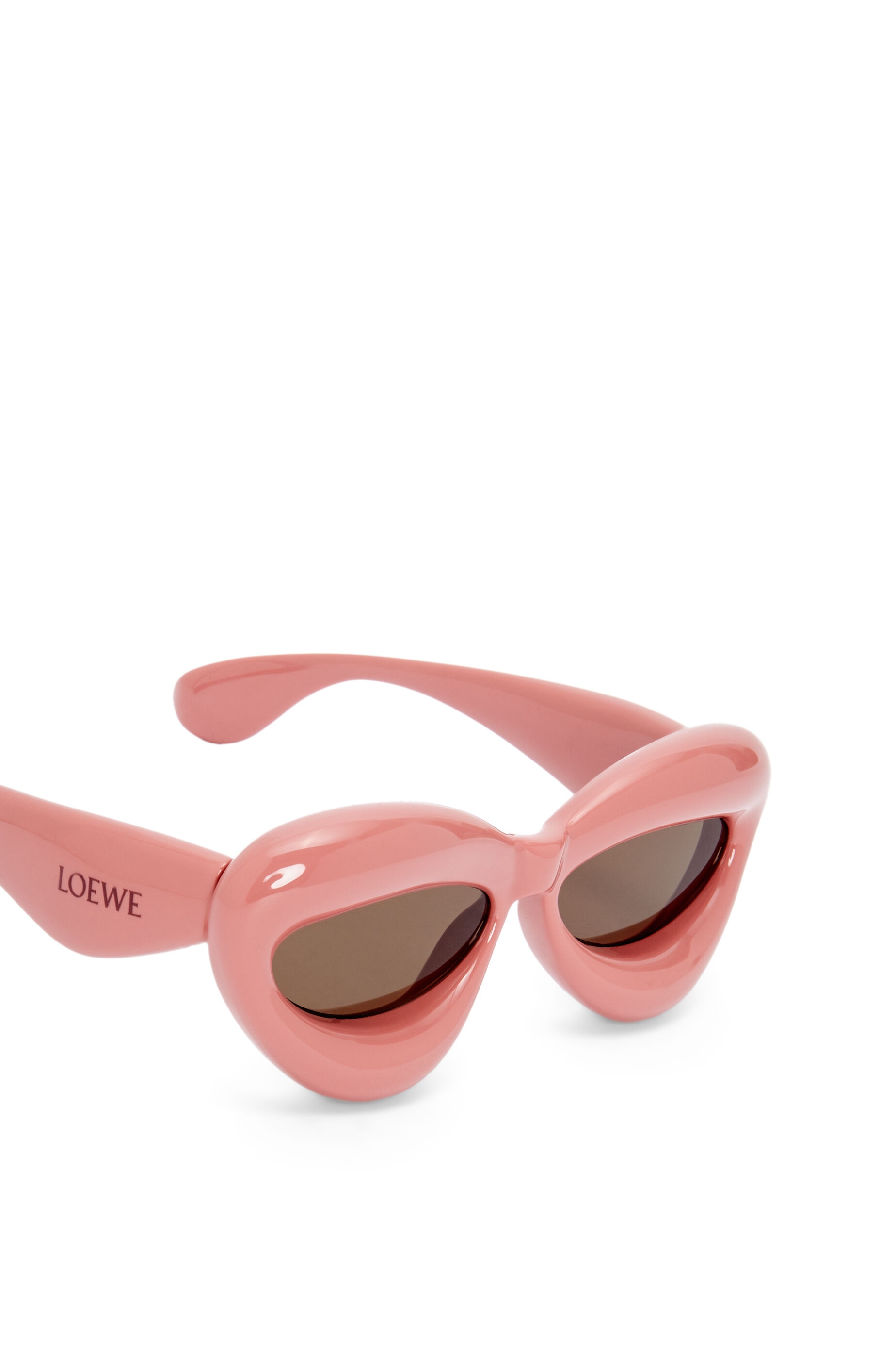 Inflated cateye sunglasses in nylon - 5