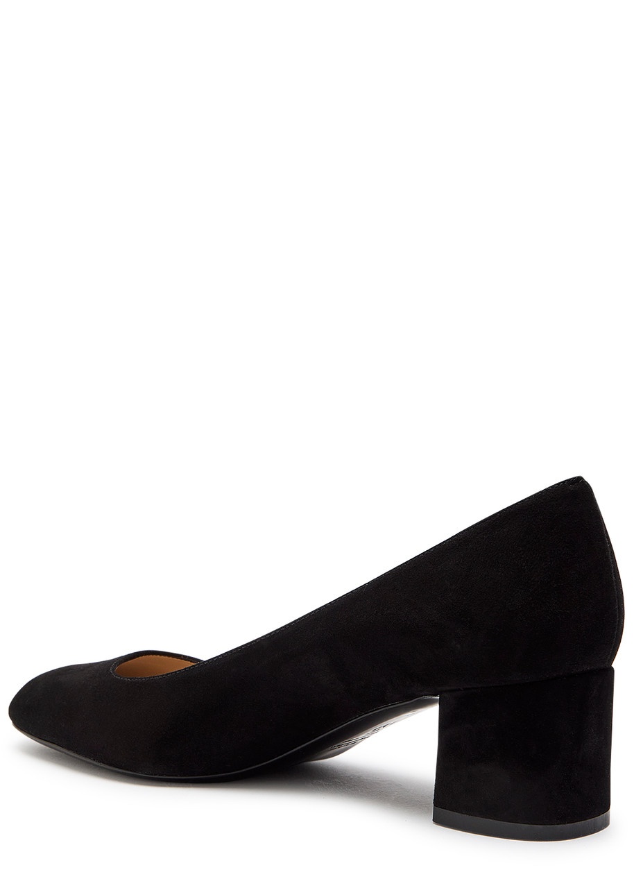 Stuart Weitzman Maeve 50 Suede Pumps - 2