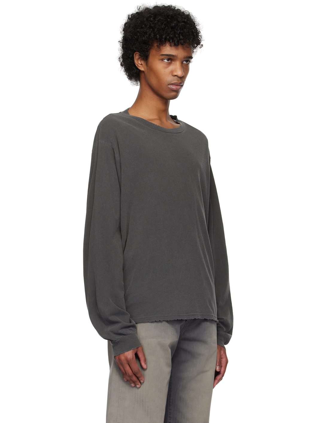 Black Folsom Cropped T-shirt - 2