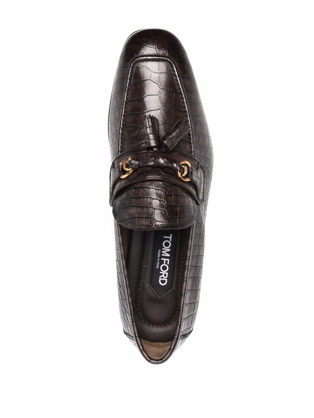 tassel-detail loafers - 4