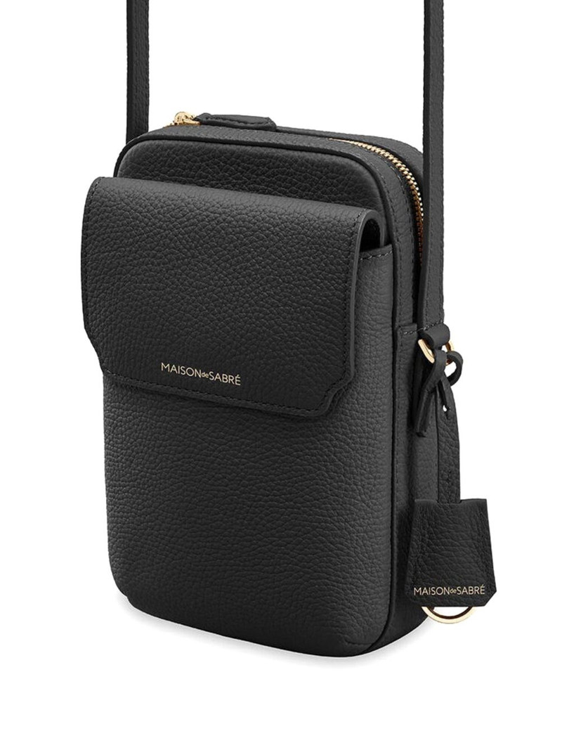 Leather Zip Phone Pouch 4