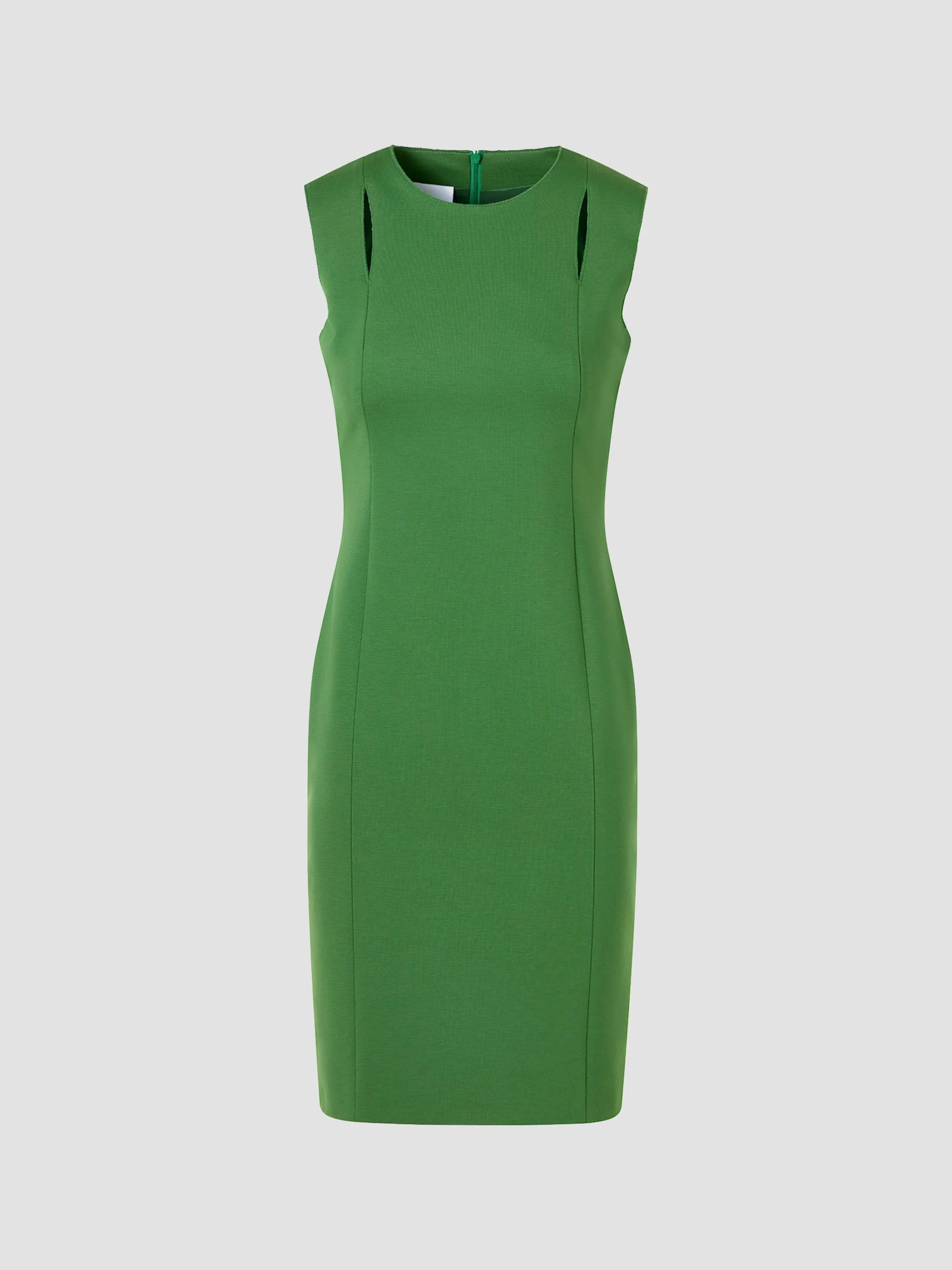 Women's Cut-Out Pencil-Style Mini Dress - Green - 1