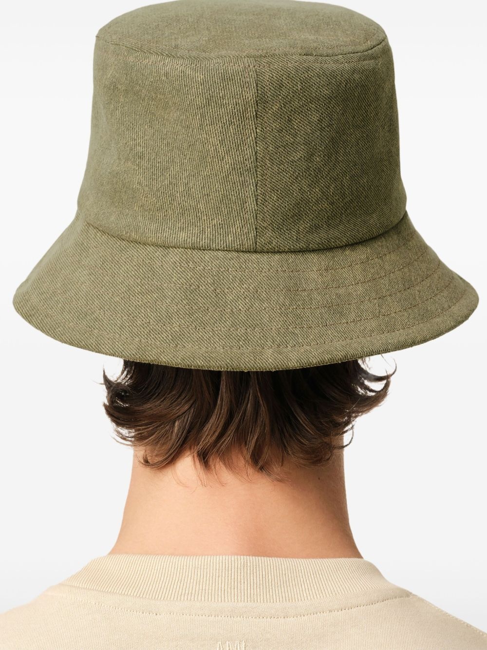 Ami de Coeur-embroidered bucket hat - 4