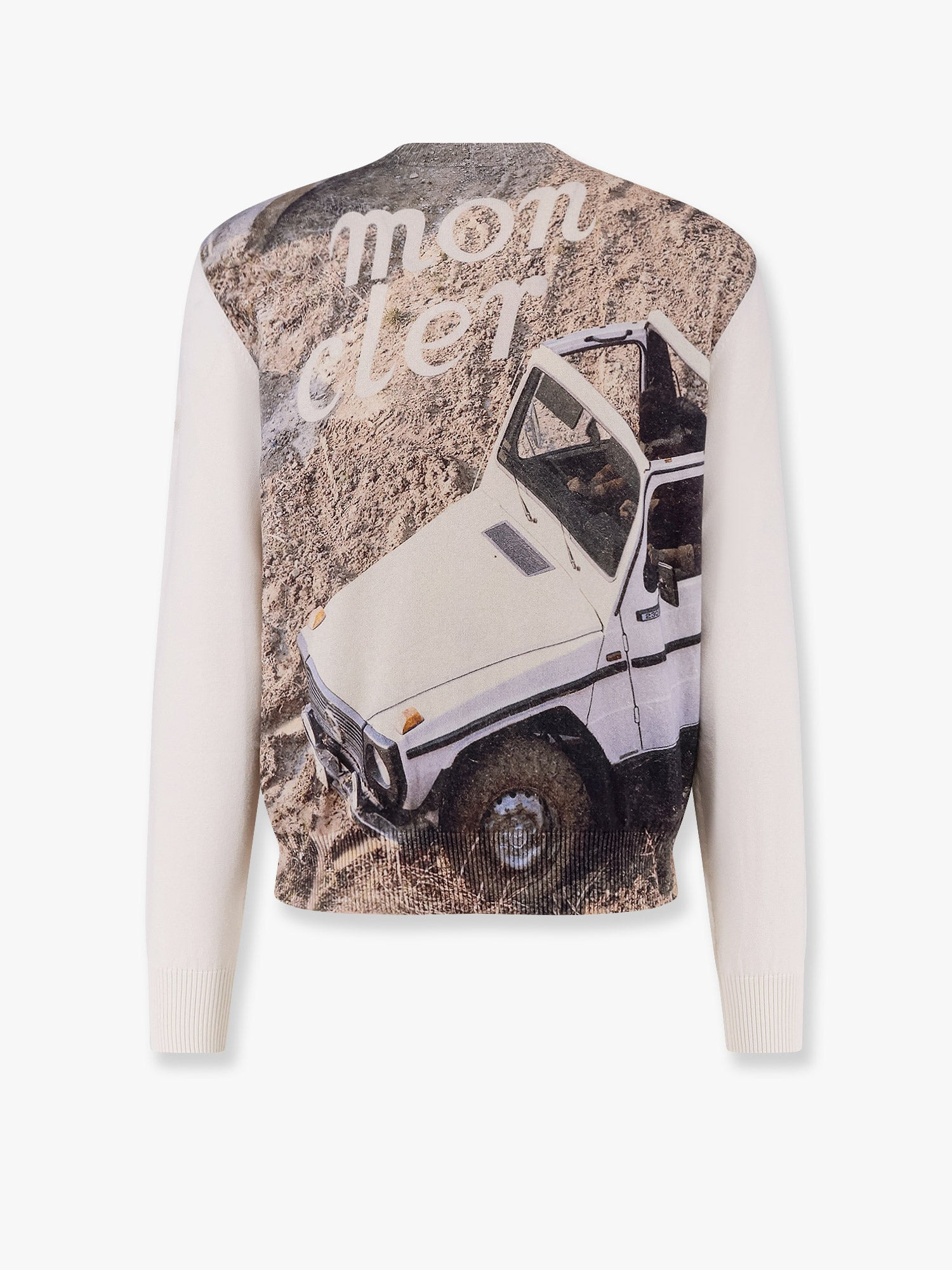 Moncler Genius 3 Moncler Mercedes-Benz Designed By Nigoldeneye Cotton Sweater - 5