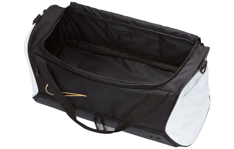 Nike Elite Basketball Duffel Bag 'Black White Metallic Gold' BA6163-011 - 4