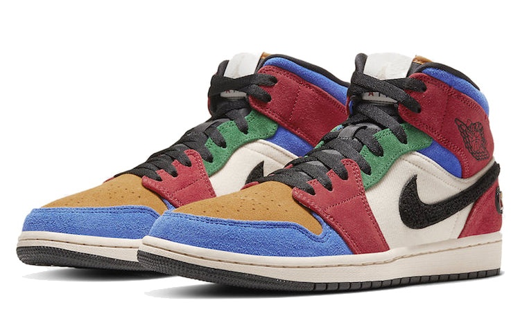Air Jordan 1 Mid x Blue The Great  'Fearless' CU2805-100 - 3