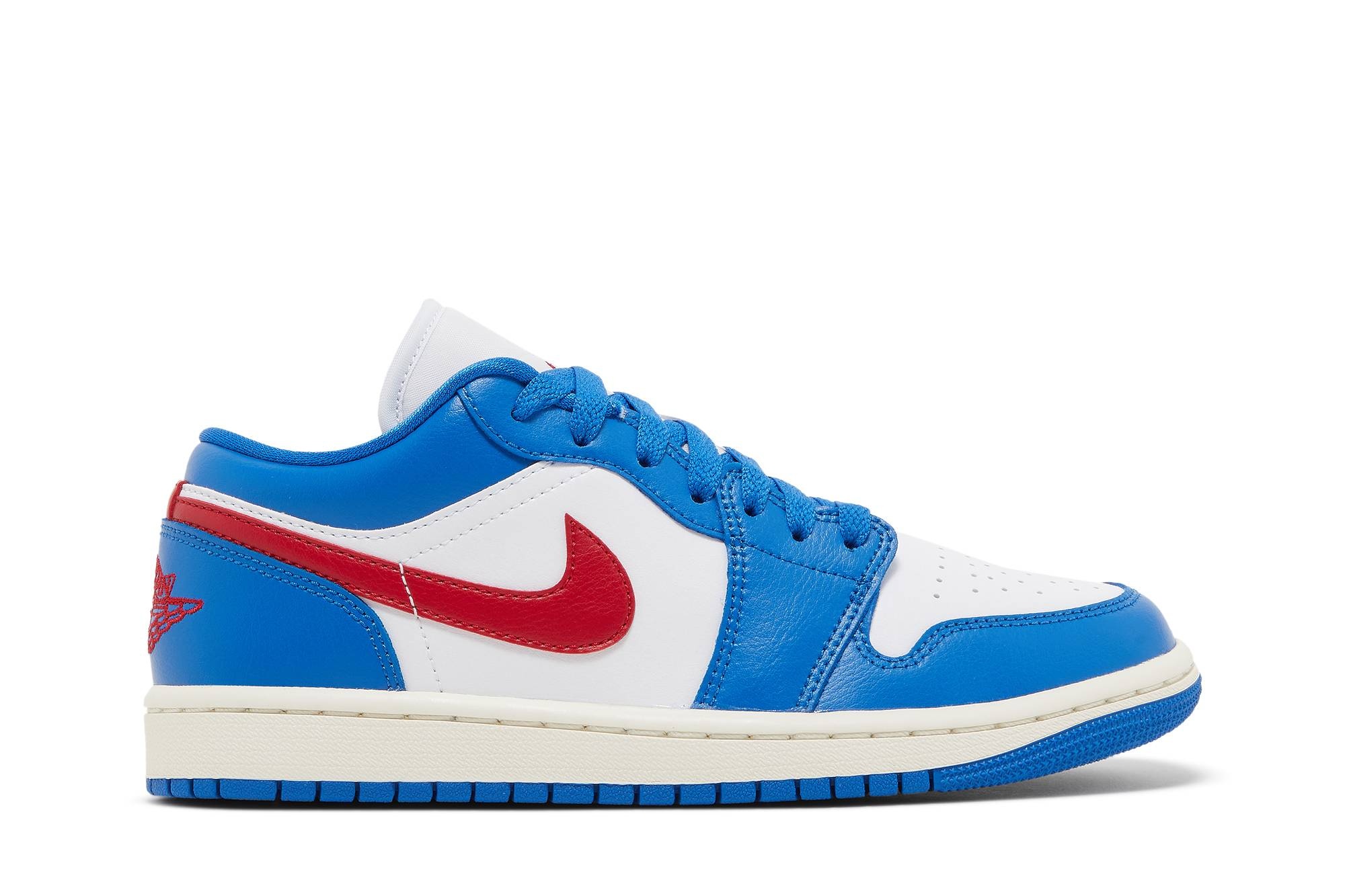 Wmns Air Jordan 1 Low 'Sport Blue Gym Red' - 1