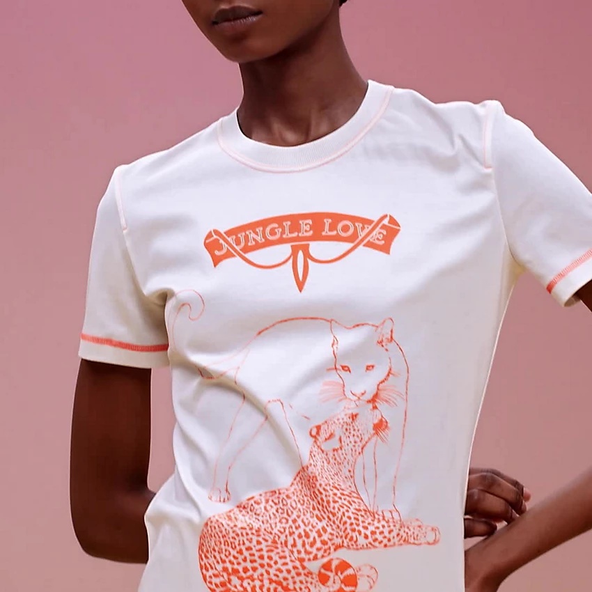Micro printed t-shirt - 2