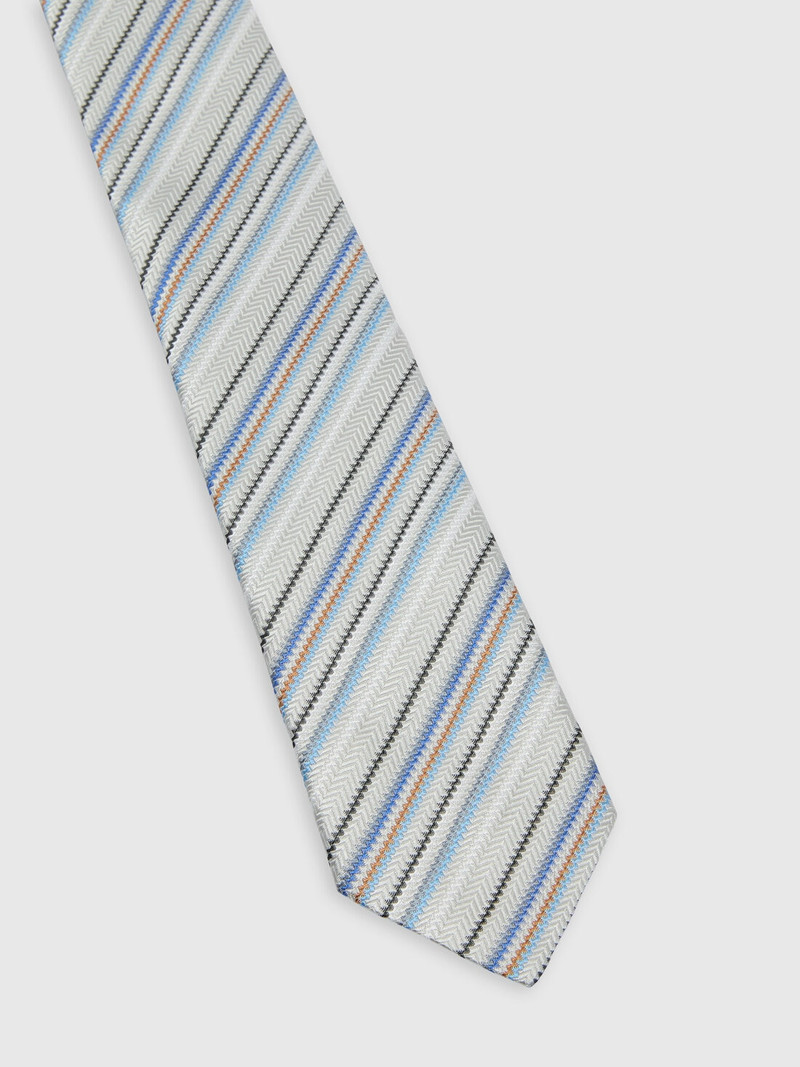 Missoni Silk tie with micro zigzag pattern outlook