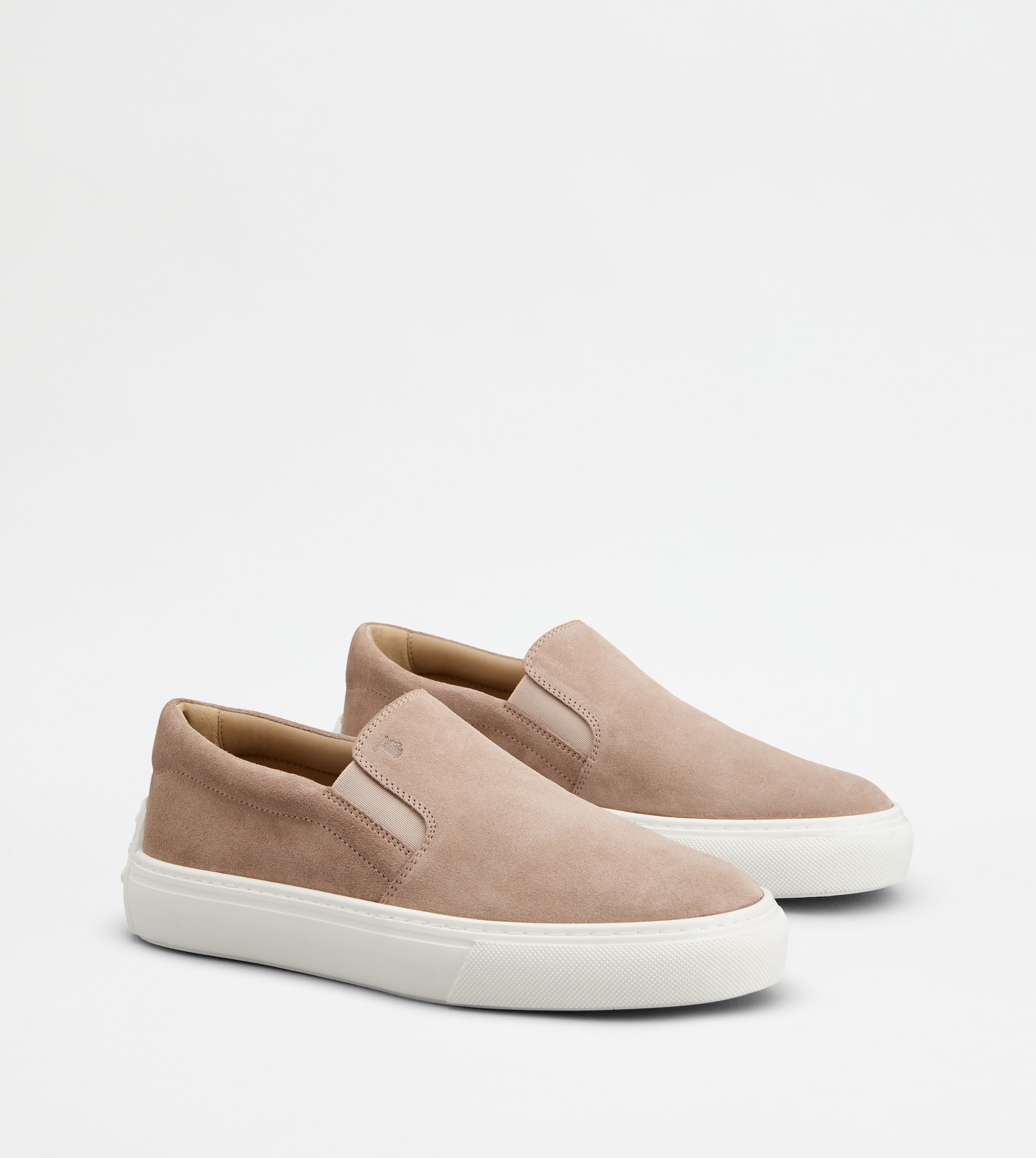 SLIP-ONS IN SUEDE - PINK - 3