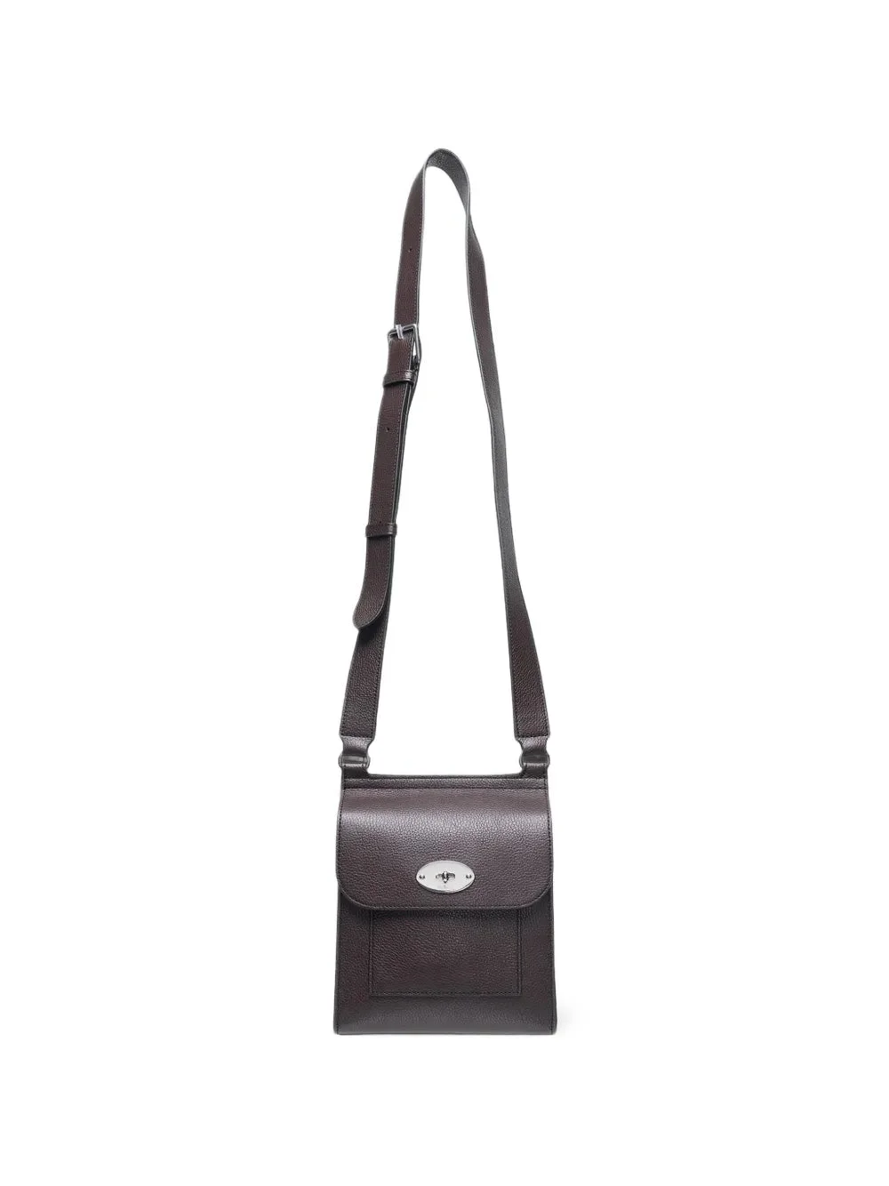 SMALL ANTONY POSTMAN'S-LOCK GRAINED-LEATHER MESSENGER BAG - 1