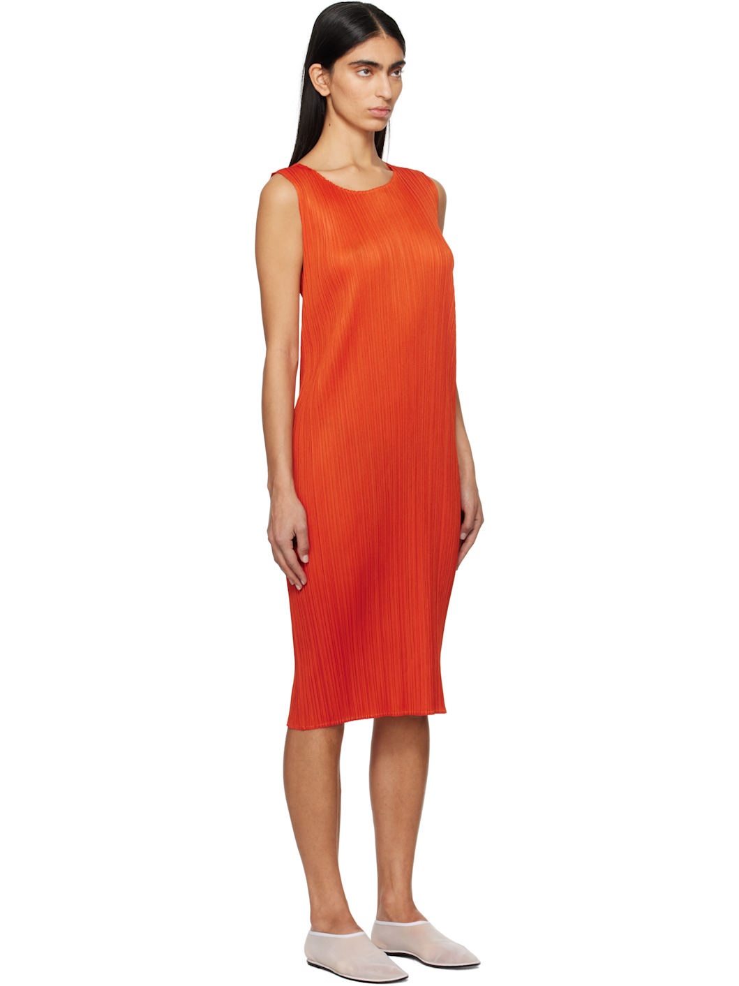 Orange Monthly Colors July Midi Dress - 2