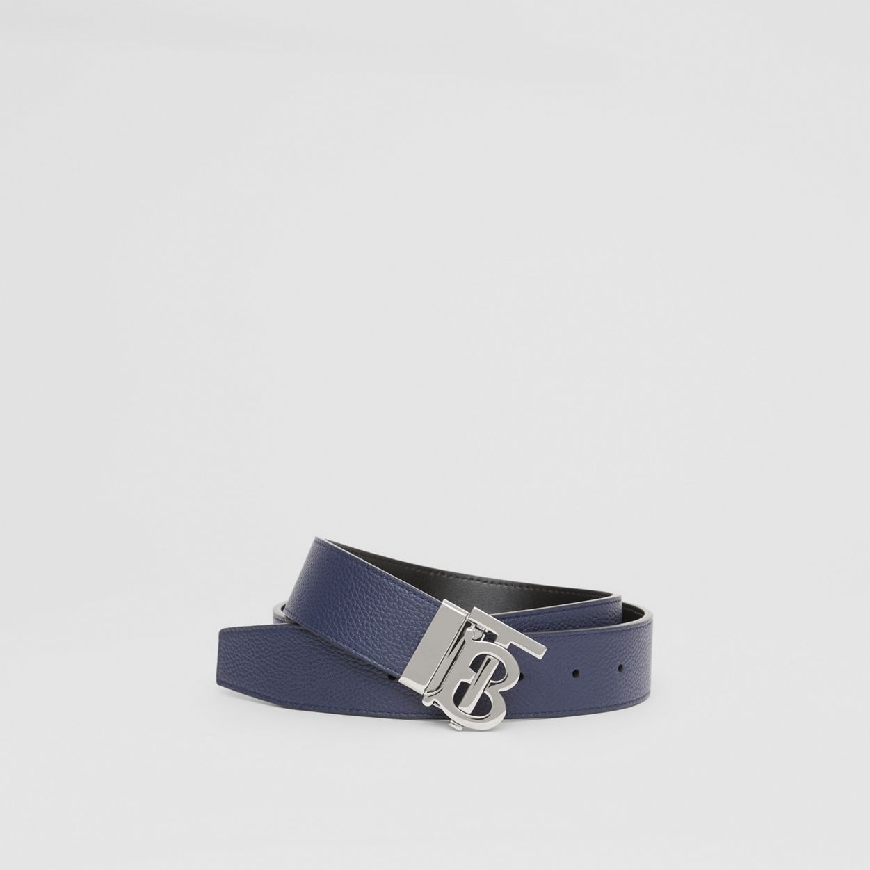 Reversible Monogram Motif Leather Belt - 1