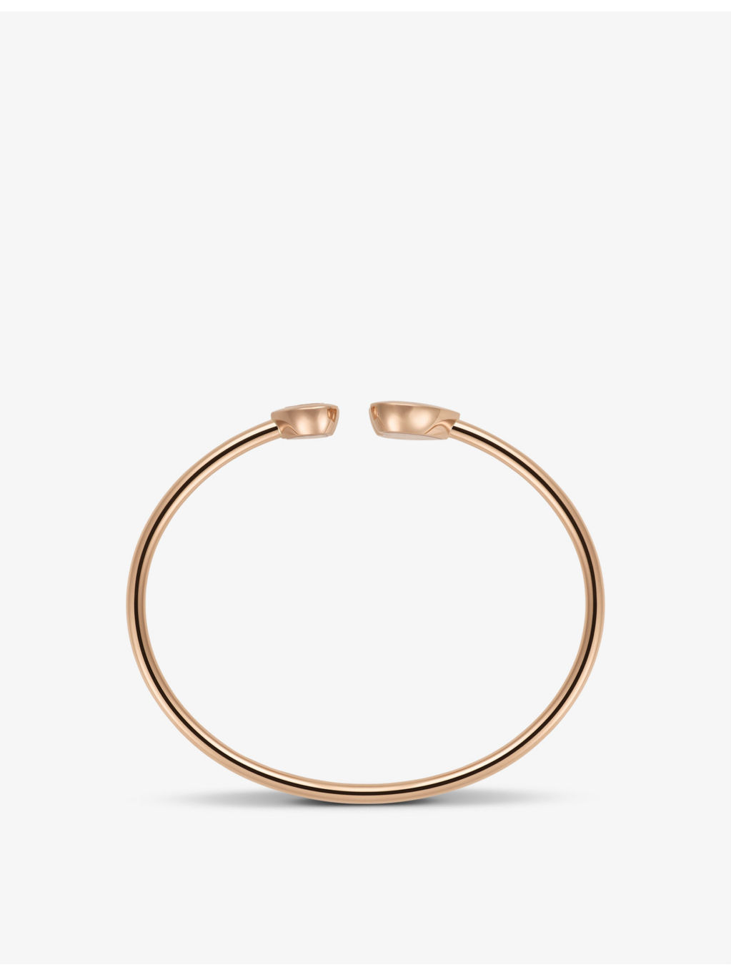 Happy Diamonds 18ct rose gold and 0.2ct round-cut diamond bangle - 3