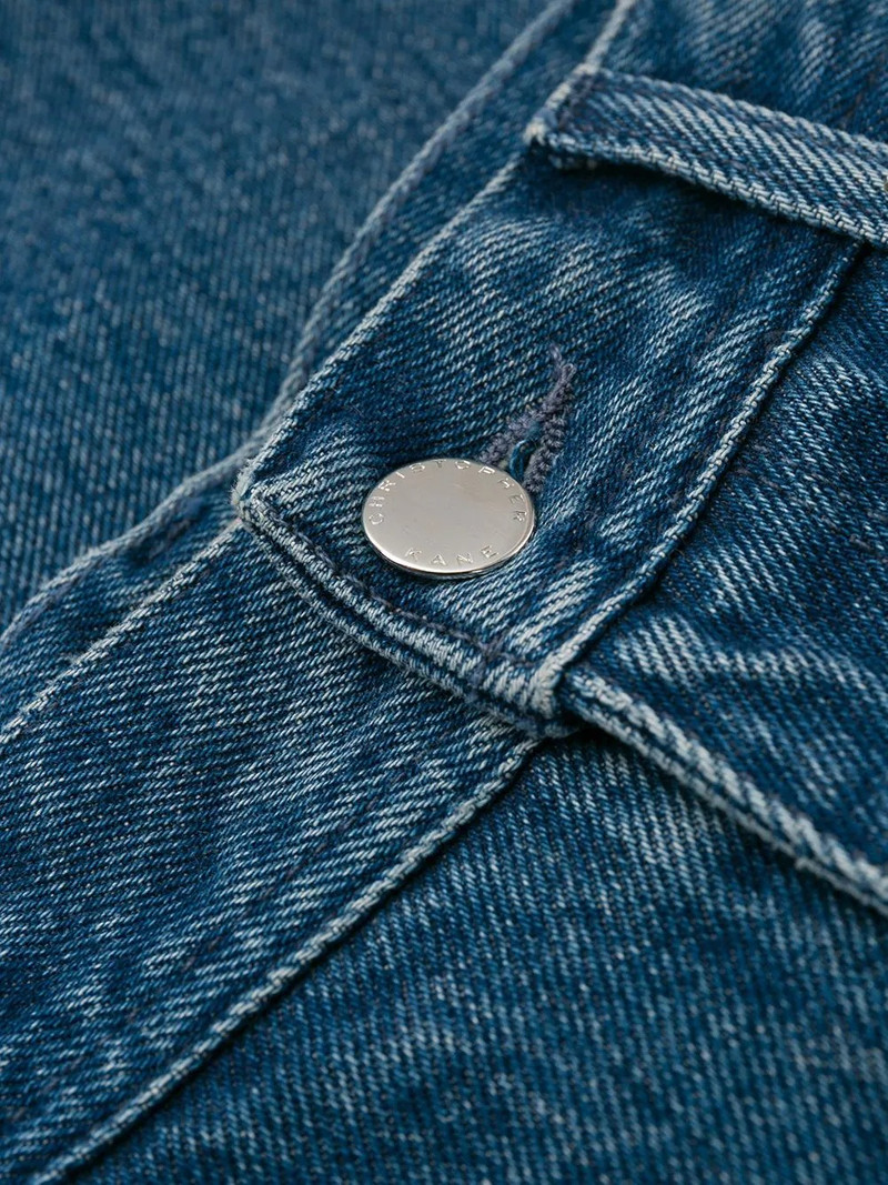 embellished side-stripe jeans 6