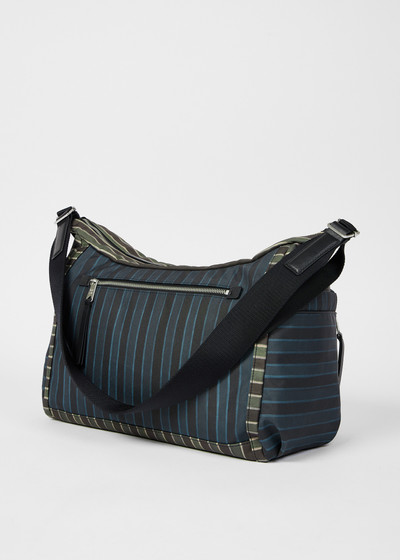 Paul Smith Multicolour Mixed Check and Stripe Cross-Body Bag outlook