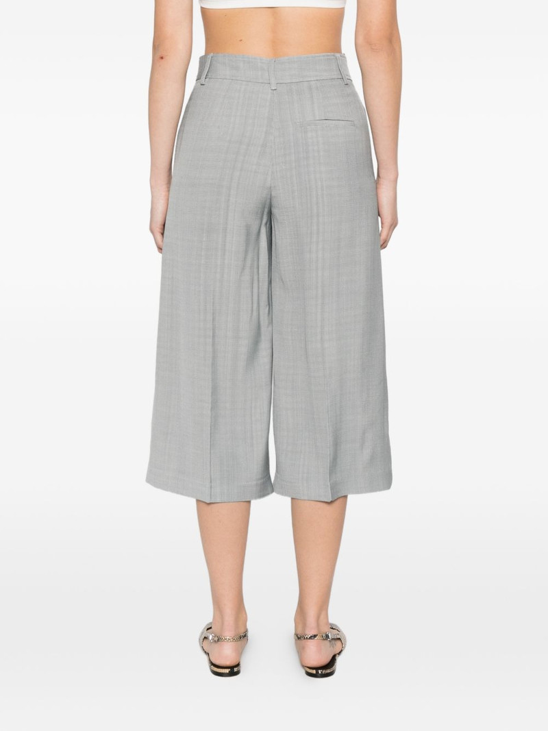 wide-leg cropped trousers 4