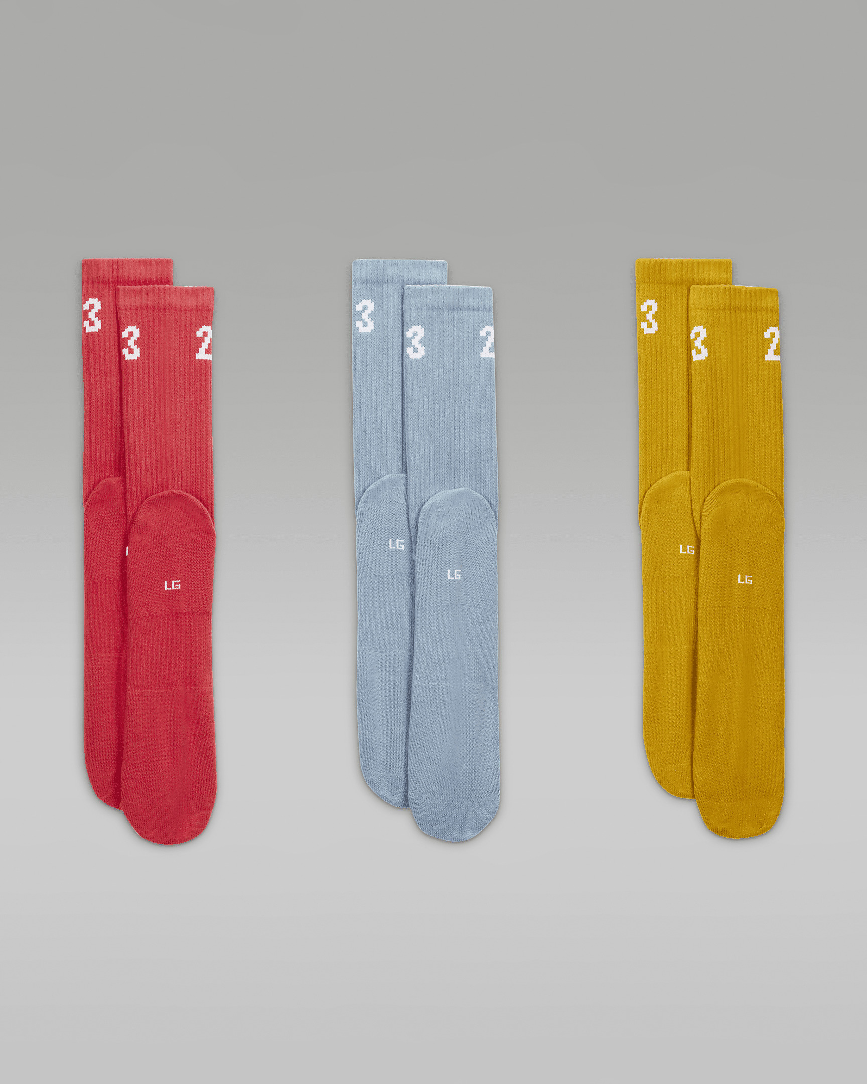 Jordan Essentials Crew Socks (3 Pairs) - 3