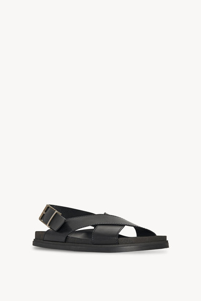 The Row Buckle Sandal in Leather outlook