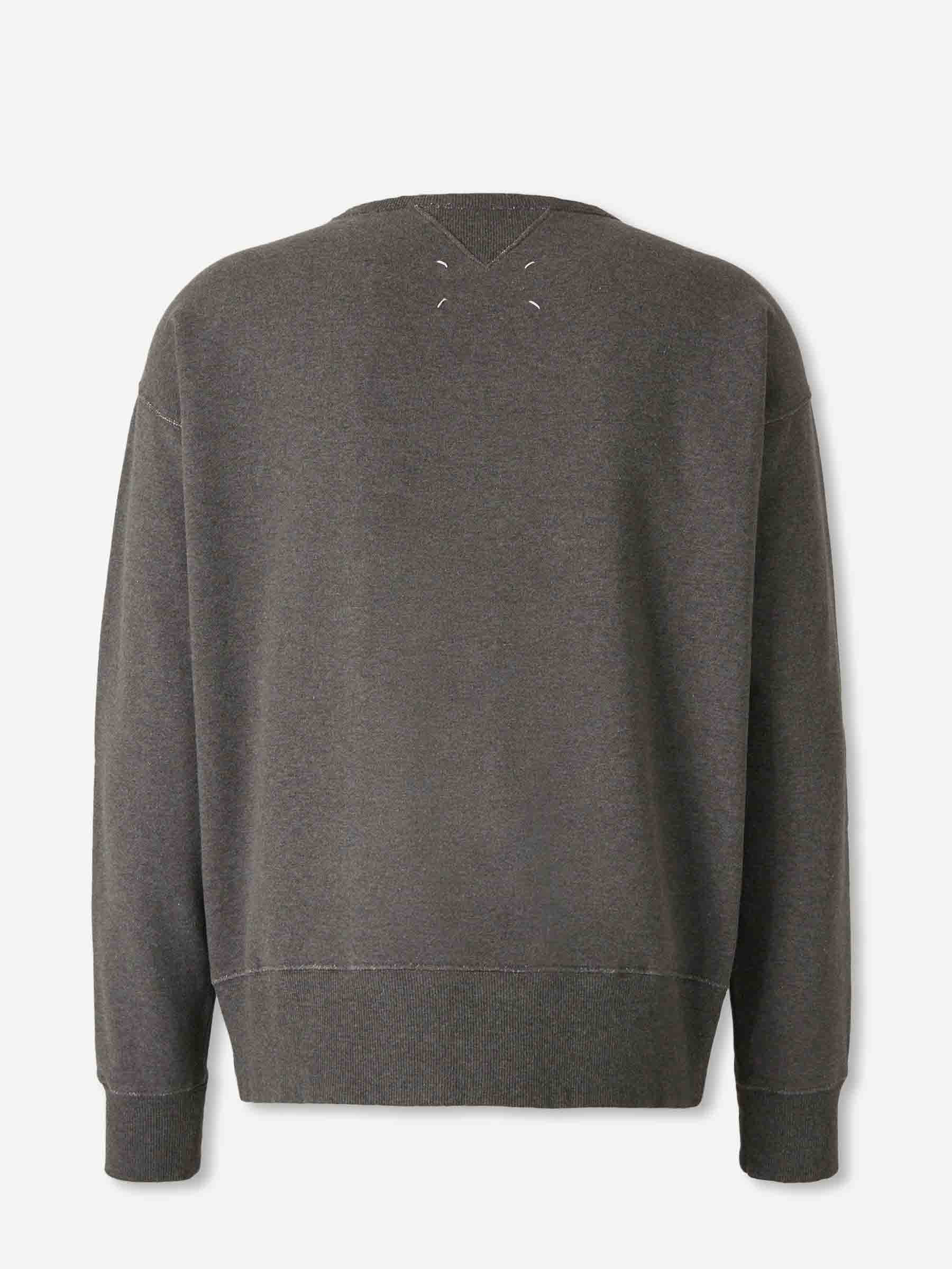 ROUND NECK SWEATSHIRT - 2