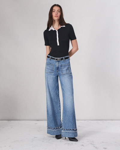 rag & bone The Knit Button Top outlook