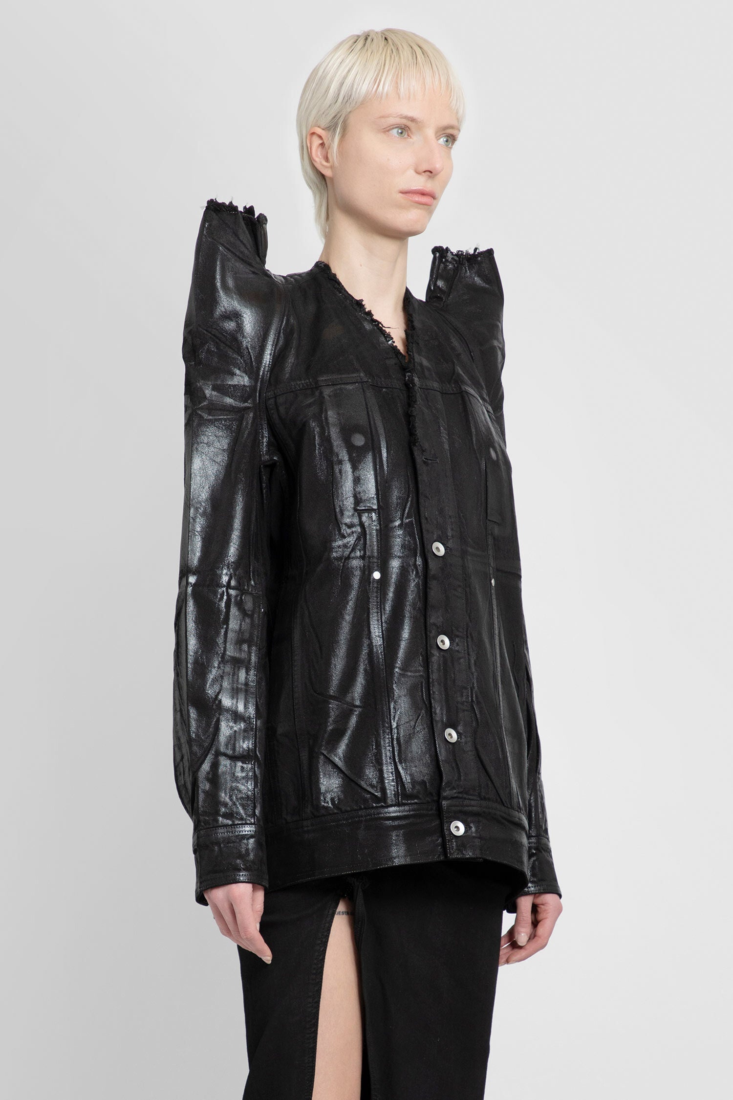 【関税＆送料込み】Rick Owens Structured Sleeveless Jacket Rick Owens DRKSHDW Lido-Tec-Worker-In-13Oz-Denim | antonioli
