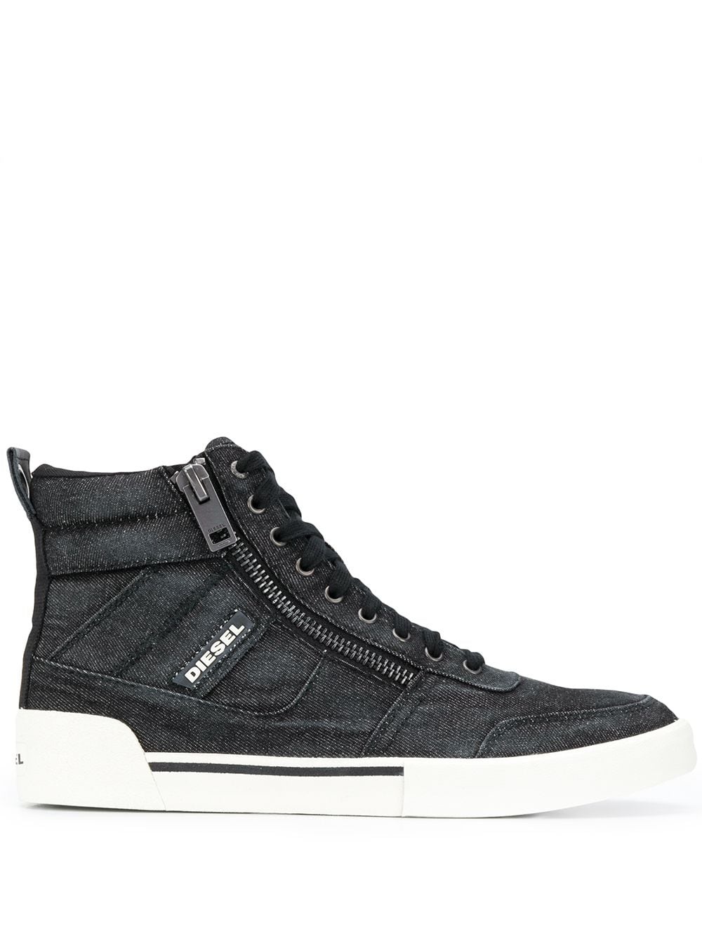 logo hi-top sneakers - 1