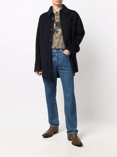 Acne Studios single breasted coat outlook