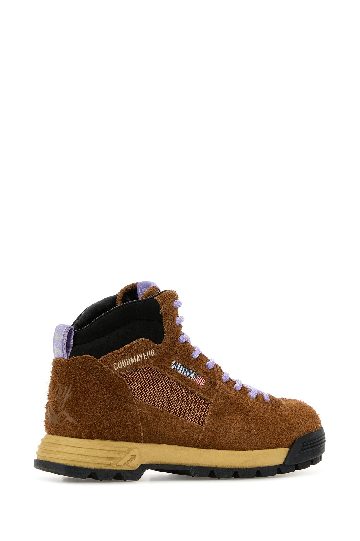 Brown suede Malga sneakers - 3
