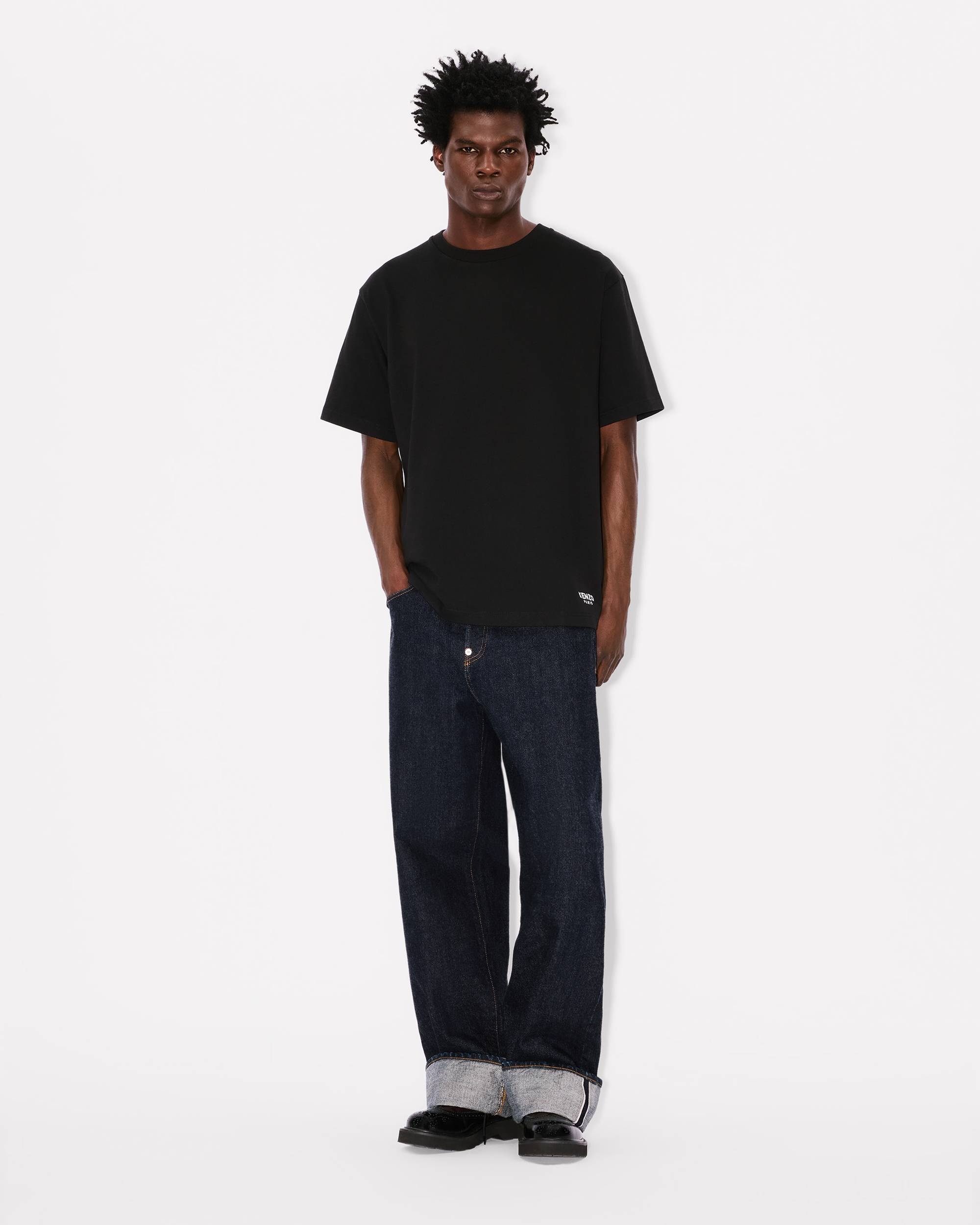 'Boke Flower' embroidered T-shirt in cotton - 5