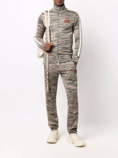 Palm Angels x Missoni knitted track pants outlook