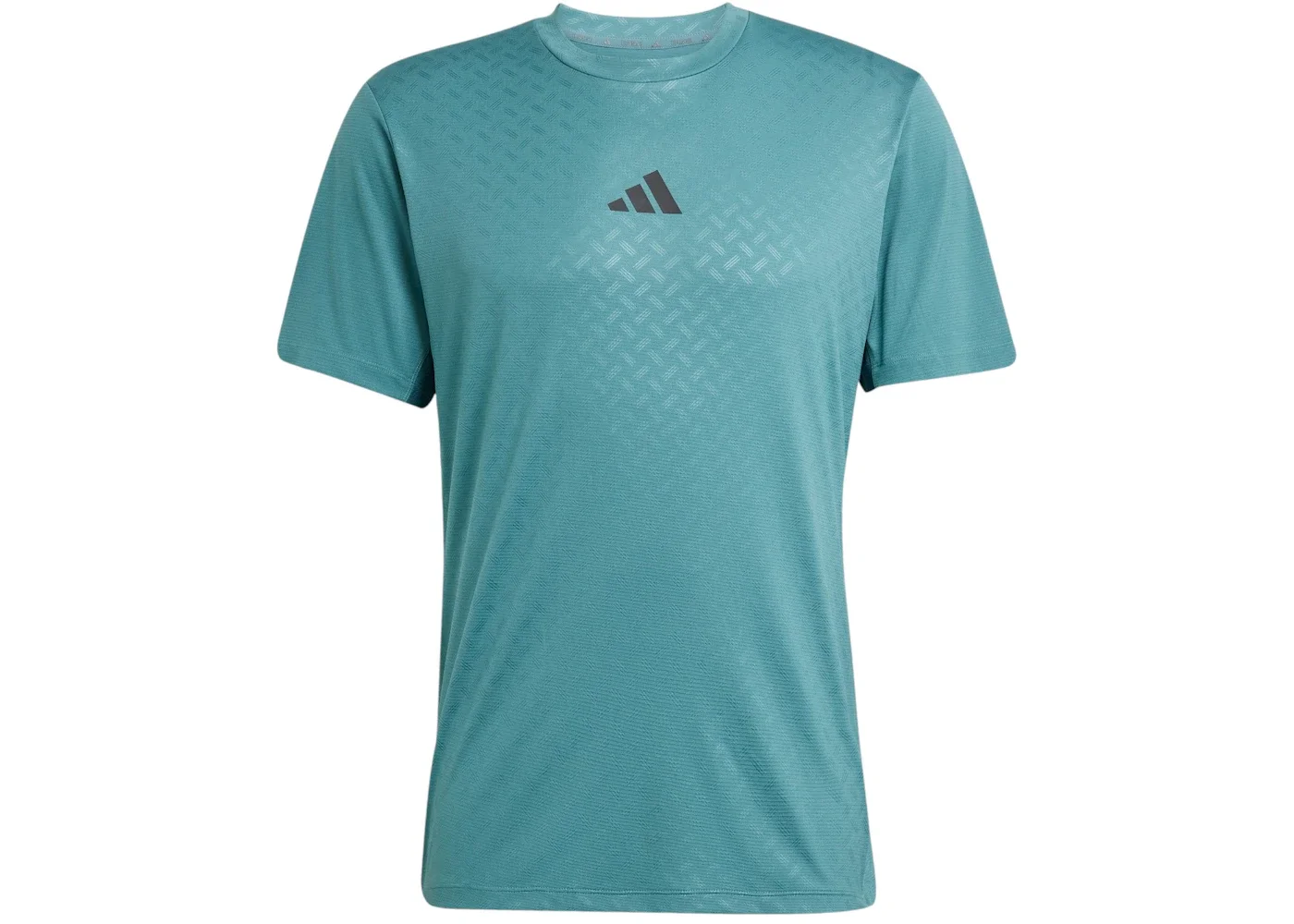 adidas Power 3-Stripes Tee Preloved Teal - 1