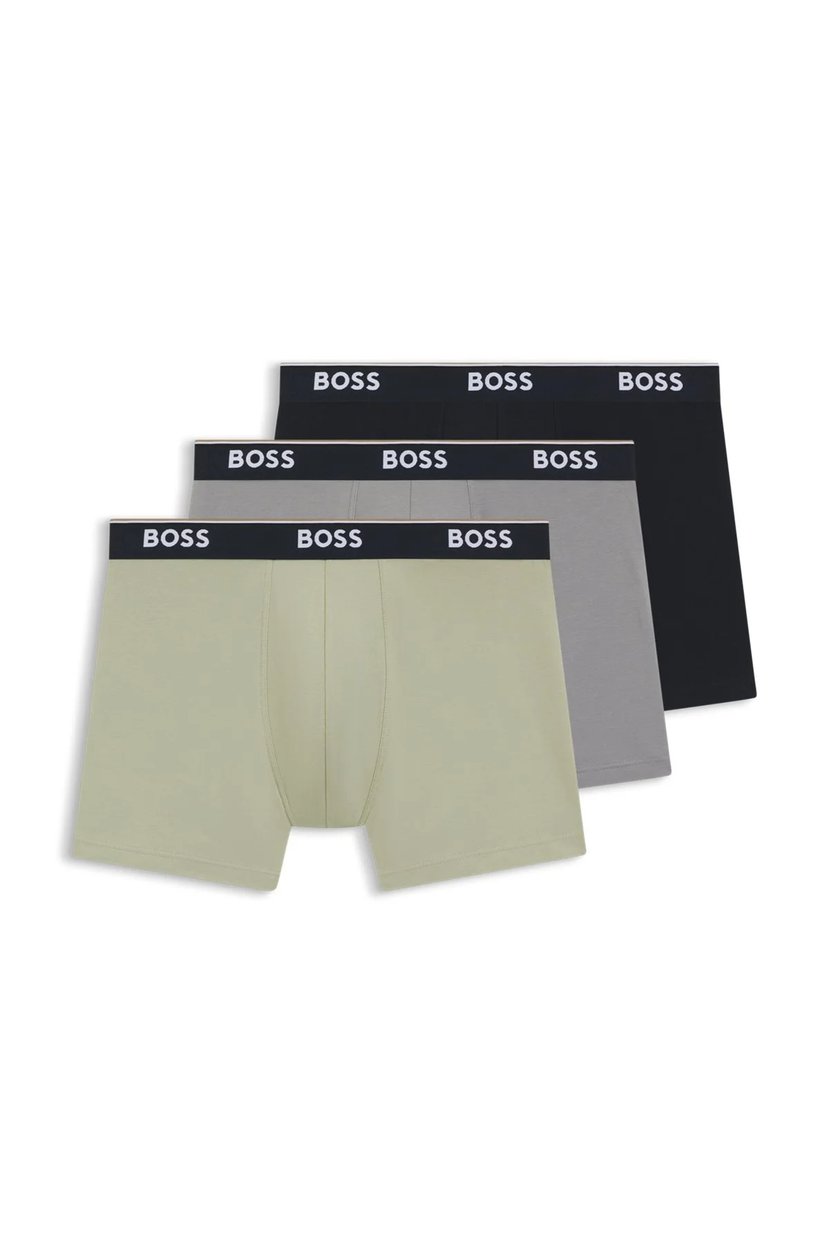 THREE-PACK OF LOGO-WAISTBAND BOXER BRIEFS - 1