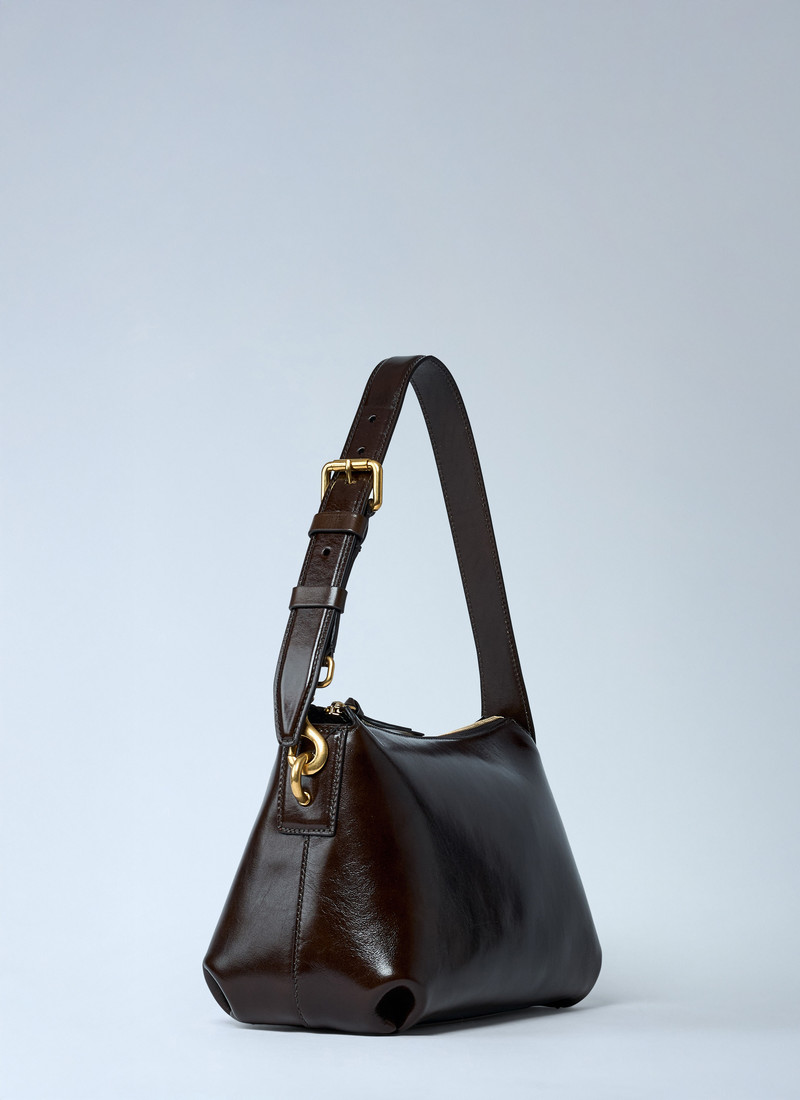 Dries Van Noten Leather Shoulder Bag outlook