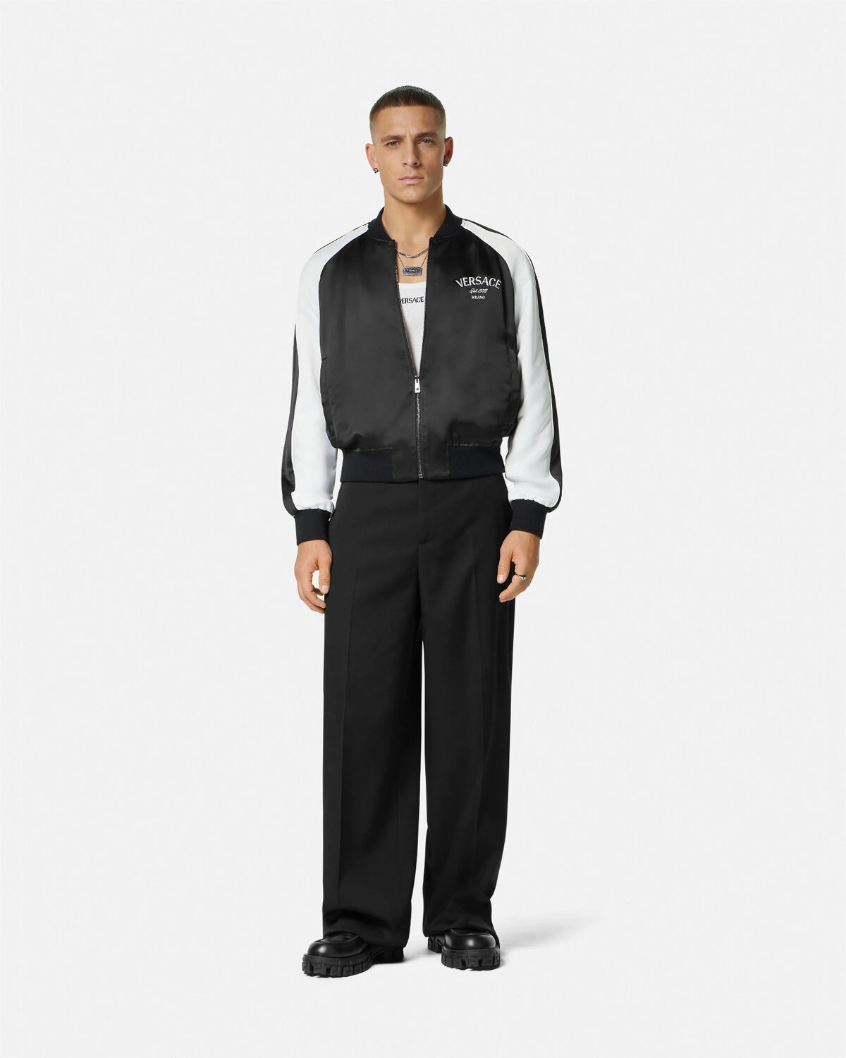 Versace Roses Bomber Jacket - 2