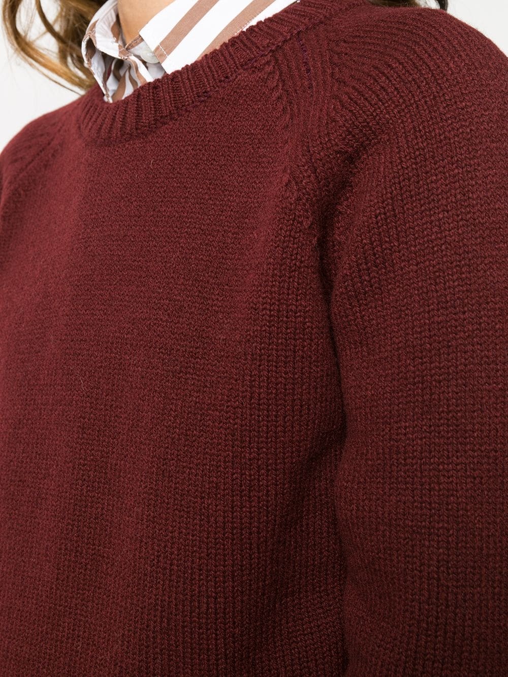 fine knit wool jumper - 5