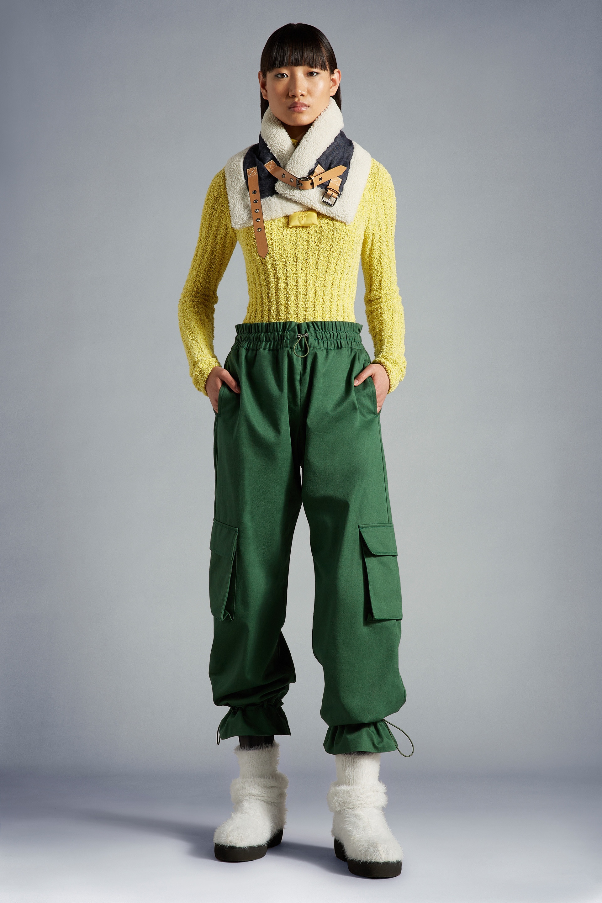 Gabardine Cargo Pants - 2